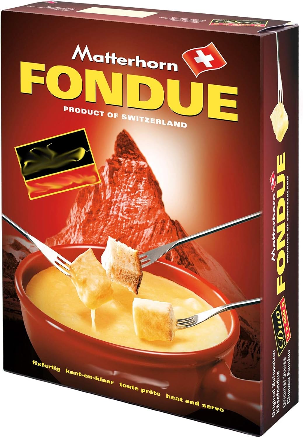 Fondue fromagere Suisse Swiss Cheese MATTERHORN 400g Amazon.co.uk