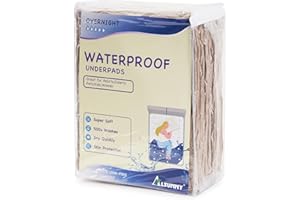 Alsunny Hospital Pee Pads for Kids 18x24 Inch(4Pack),Bed Wetting Pads for Kid,Reusable Bed Pad Washable Waterproof Pad,Washable Incontinence Pad,Toddler Kids Pee Pads for Bed,Bed Wetting Mattress Pad