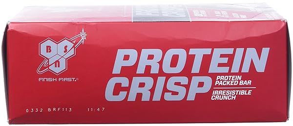 BSN PROTEIN CRISP, CHOCOLATE CRUNCH, 12 BARS, 1.94 OZ (55 G) EACH