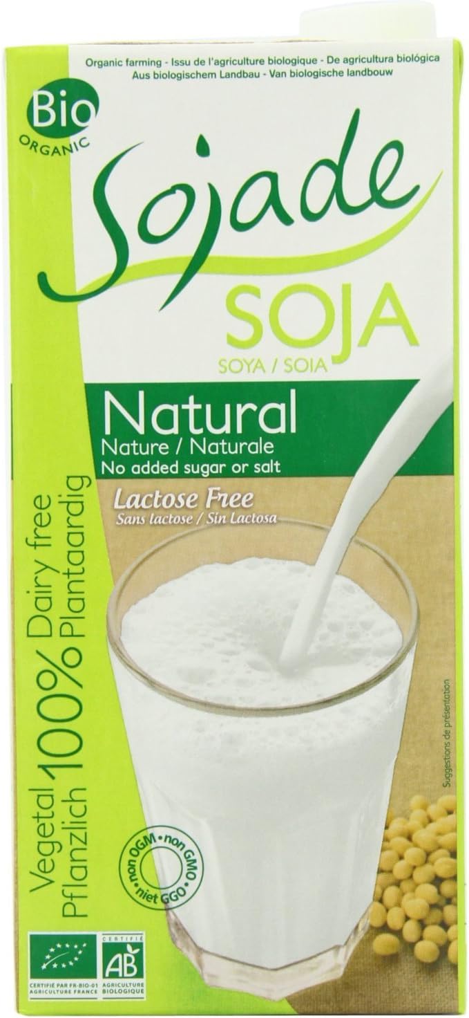 - Sojade - Org Unsweetened Soya Drink | 1000ml | BUNDLE by Sojade