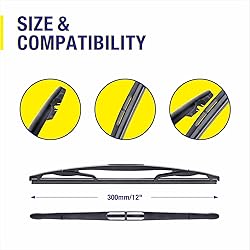 5 PLUS® 12" Rear Wiper Blade Replacement for Chevy