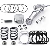Billet Rod（3.308）Kit for Predator 212cc Hemi and Non-Hemi versions Engine | 70mm Flat Top Piston for the Harbor Freight Engine