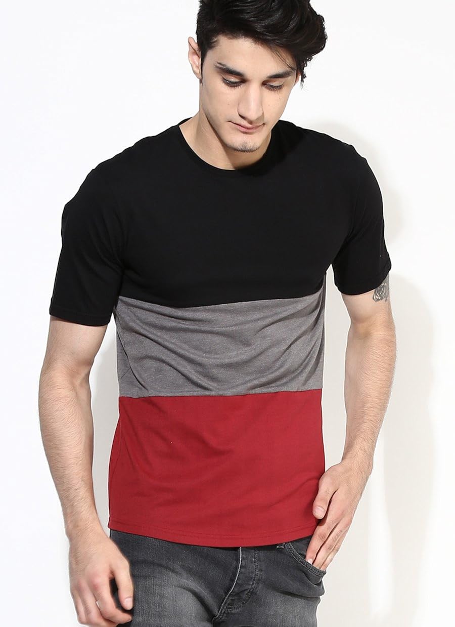 veirdo men's cotton t-shirt (tsh_17bam_p_black)