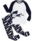 Boys Pajamas Shark 100% Cotton Toddler Clothes Kids