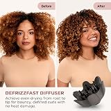 Shark SpeedStyle Pro FLEX Hair Dryer Mocha Silver HD542UK with 4 Attachments view 7