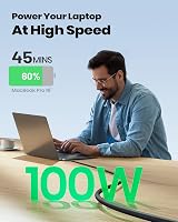 INIU USB C to USB C Charger Cable 0.3m 100W PD3.0 Fast Charge Type C Cable view 2