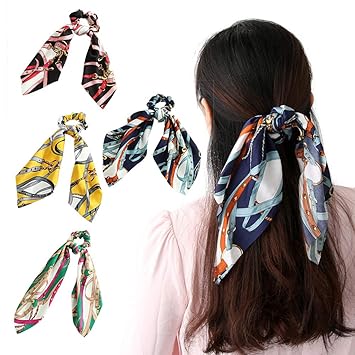 Amazon Com Beauty Wig World Hair Scarf Silk Scrunchies Ponytail