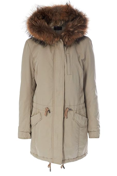 IQ+berlin Parka mit Fellkapuze