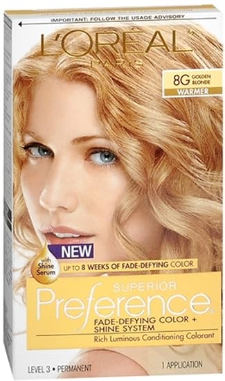 Amazon Com L Oreal Superior Preference 8g Golden Blonde