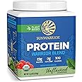 Sunwarrior Vegan Protein Powder Plant-Based Protein Powder USDA Organic | BCAA Amino Acid Hemp Seed | Keto Friendly Soy, Dairy, Gluten & Synthetic Free Non-GMO | Unflavored 15 Servings 19g Protein
