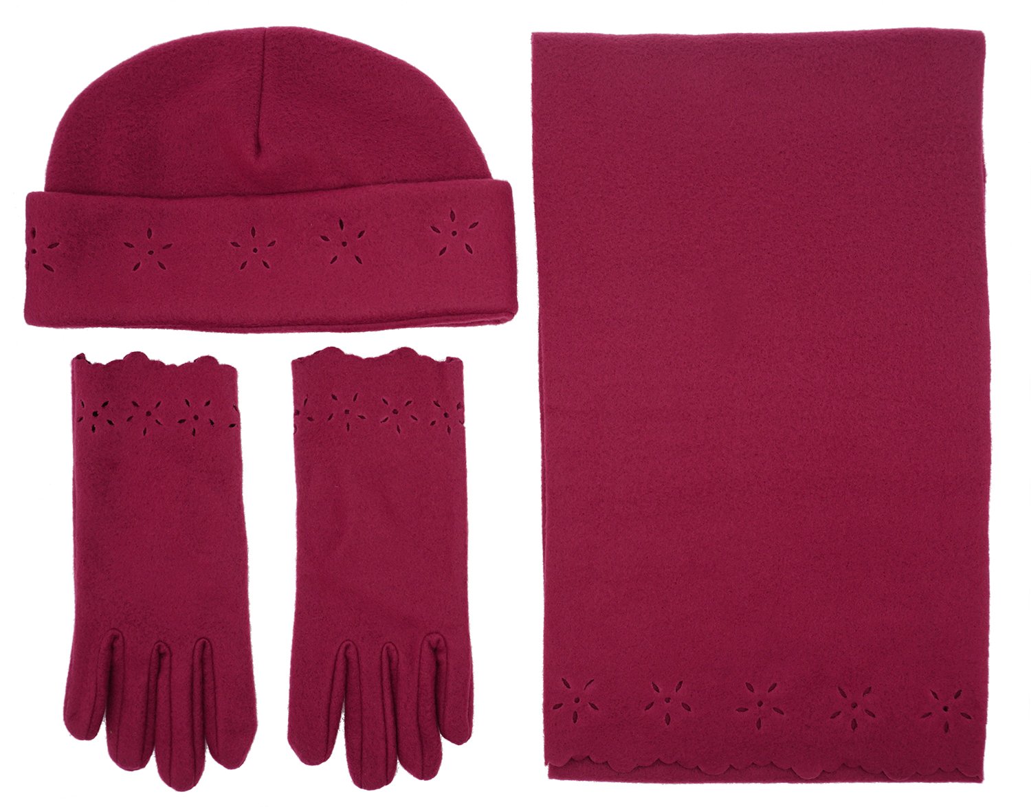 3 Piece Hat, Scarf & Glove Women's Winter Set 3 Piece Hat, Scarf & Glove Women's Winter Set