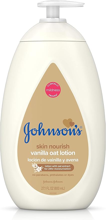 johnson's baby vanilla oatmeal lotion
