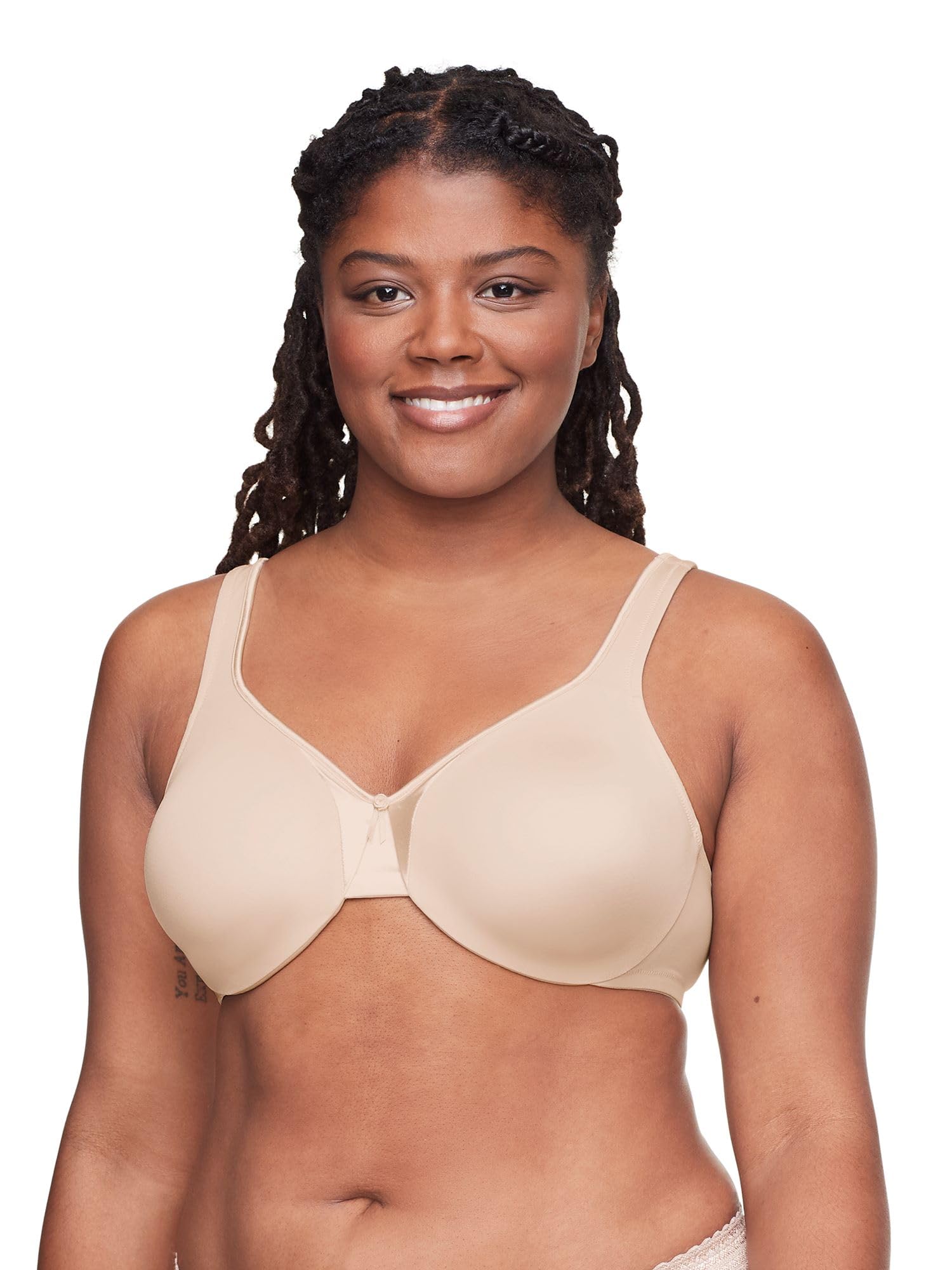 Photo 1 of Warner's Women's Signature Cushioned Support and Comfort Underwire Unlined Full-Coverage Bra 35002A, Butterscotch