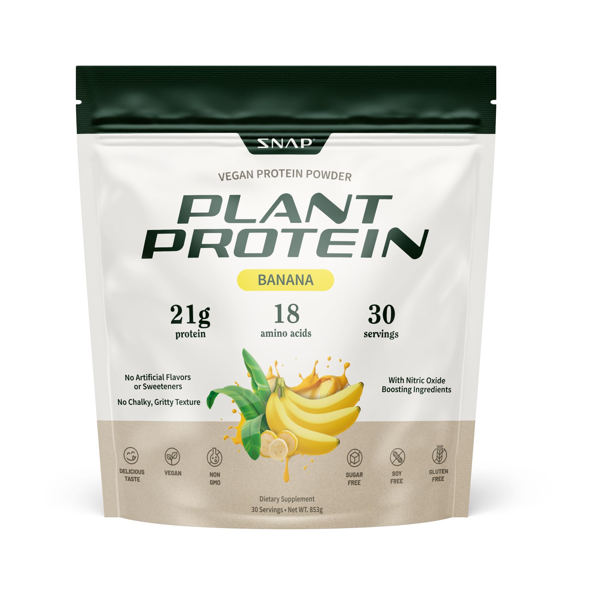Plant Protein with Nitric Oxide Booster (Vanilla)