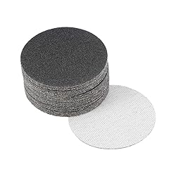 uxcell 3 Inch Wet Dry Sanding Discs 80 Grit Hook