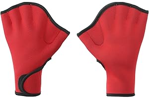 PATIKIL Swim Gloves Webbed Swimming Gloves Aquatic Fitness Paddles