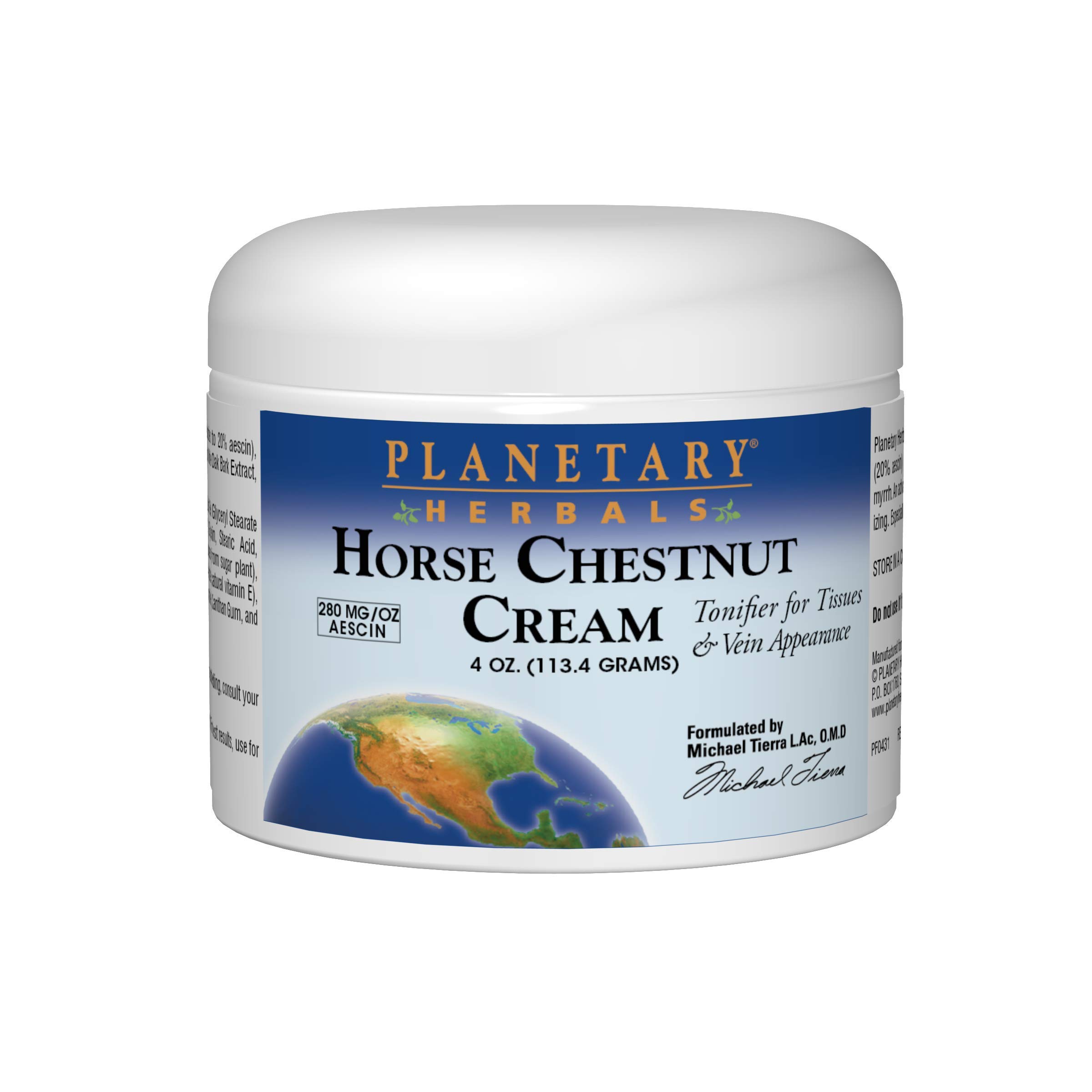 horse chestnut cream planetary herbals