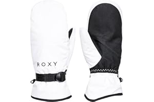 Roxy Women's Jetty Snowboard/Ski Mittens - Waterproof, Touchscreen Technology, Adjustable Wrist Straps
