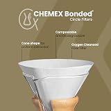 Chemex Bonded Filter Circle 100 Count Exclusive Packaging Bleached view 2