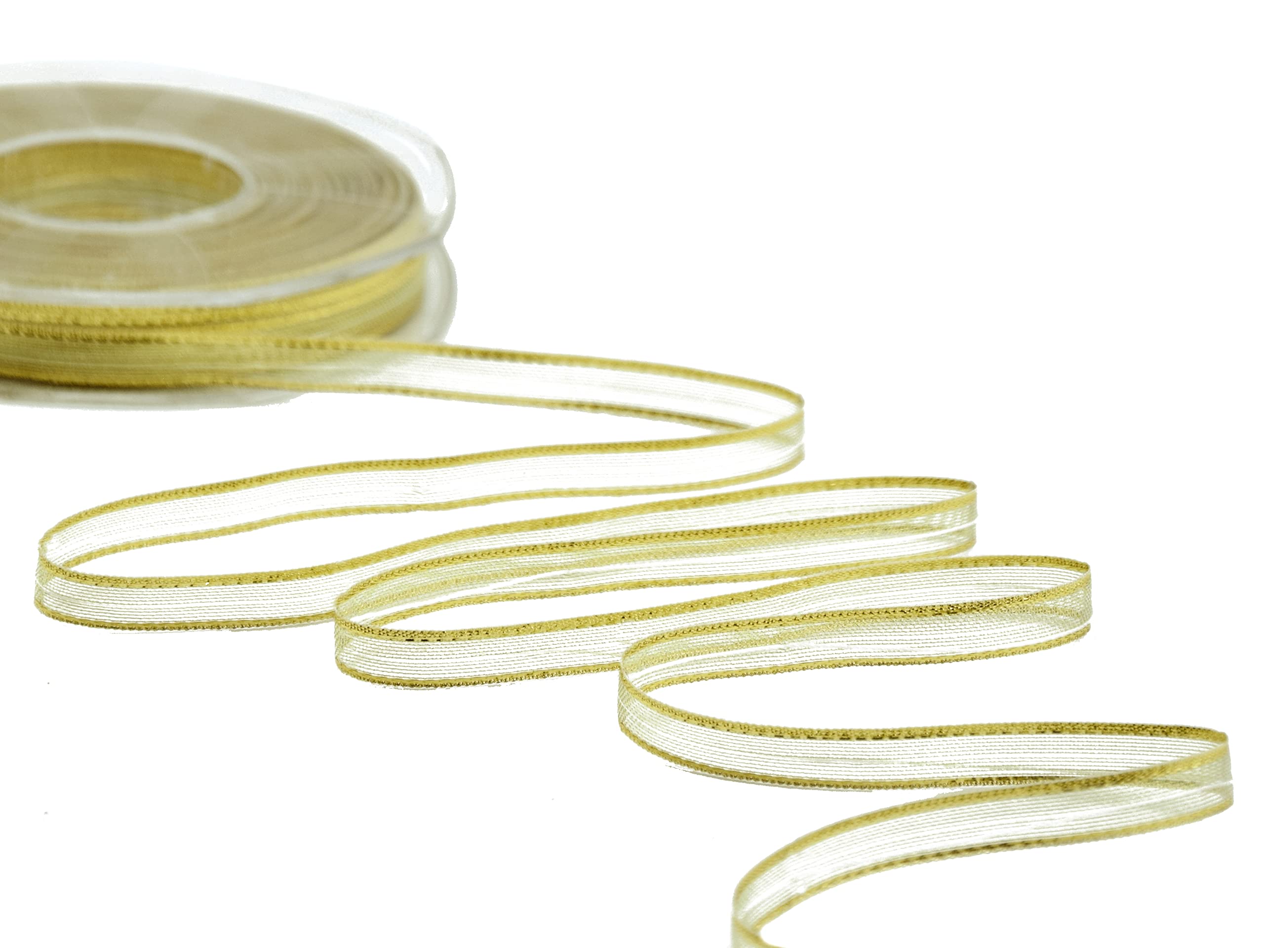 Nastri Ribbon, Gold, 6mm x 25m