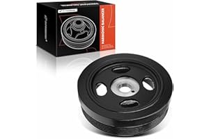 A-Premium Engine Harmonic Balancer Crankshaft Compatible with Subaru Outback 2013-2014, Forester 2011-2017, Impreza 2011-2015