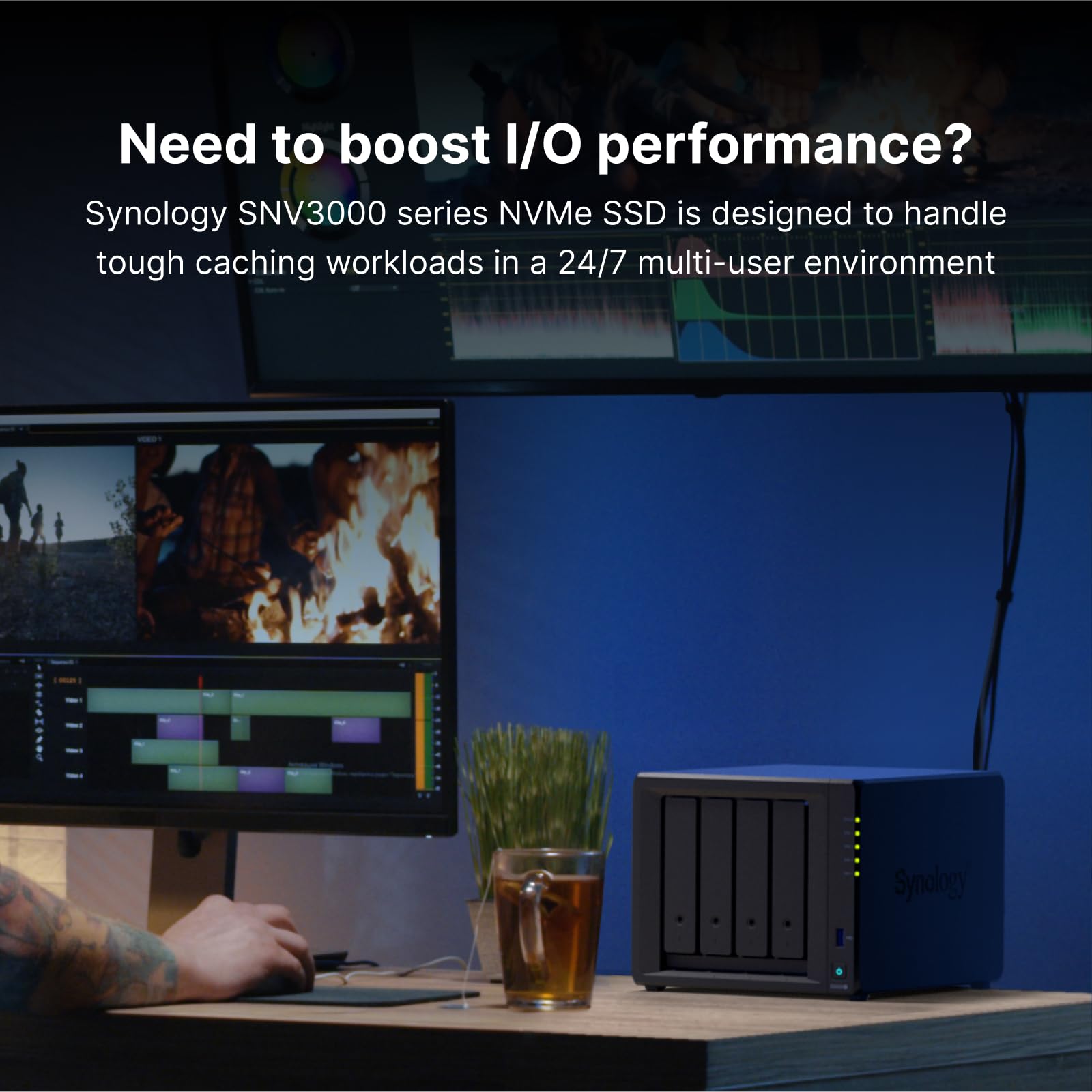 Synology M.2 2280 NVMe SSD SNV3410 400GB (SNV3410-400G)