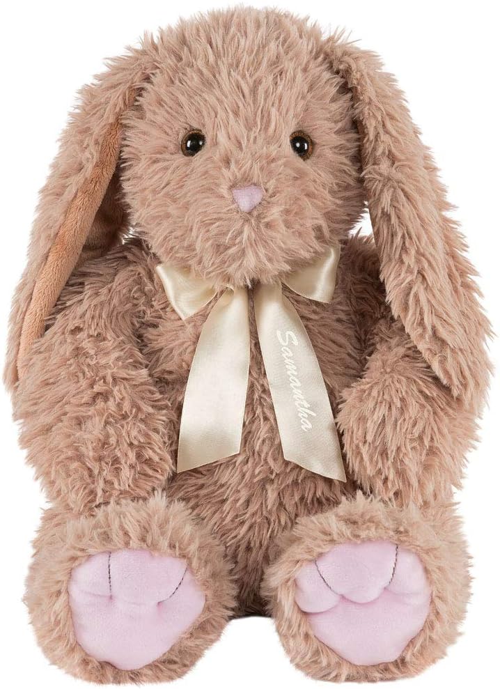Vermont Teddy Bear Bunny Stuffed Animal - Cuddly Stuffed Animals, Custom, 20 Inch, Super Soft