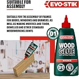 EVO-STIK Wood Glue 500ml Interior Extra Strong Fast Setting Clear Dry view 4