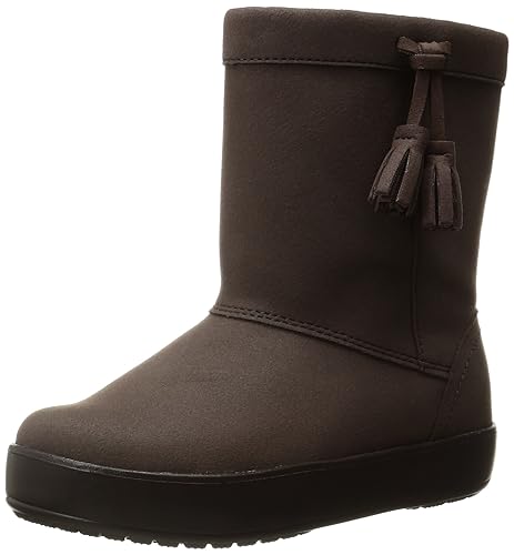 crocs Mädchen Lodgepointbootk Schlupfstiefel