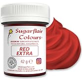 Sugarflair Maximum Concentrated Paste Edible Food Colouring 42g - Red Extra