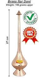 SHIV SHAKTI ARTS® Brass Bottle for Gangajal and