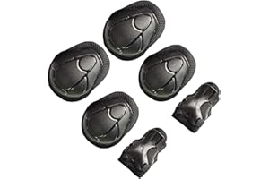 EPCTEK 3 in 1 Kids Protective Gear, Knee Pads Elbow Pads Wrist Guards Set for Kids 3-14 Years, Protective Gloves and Elbow Pads with Wrist Guards for Skating Cycling Bike Rollerblading Scooter