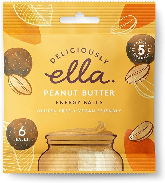 Deliciously Ella Peanut Butter Energy Balls 10 x 48g Pack Amazon.co.uk