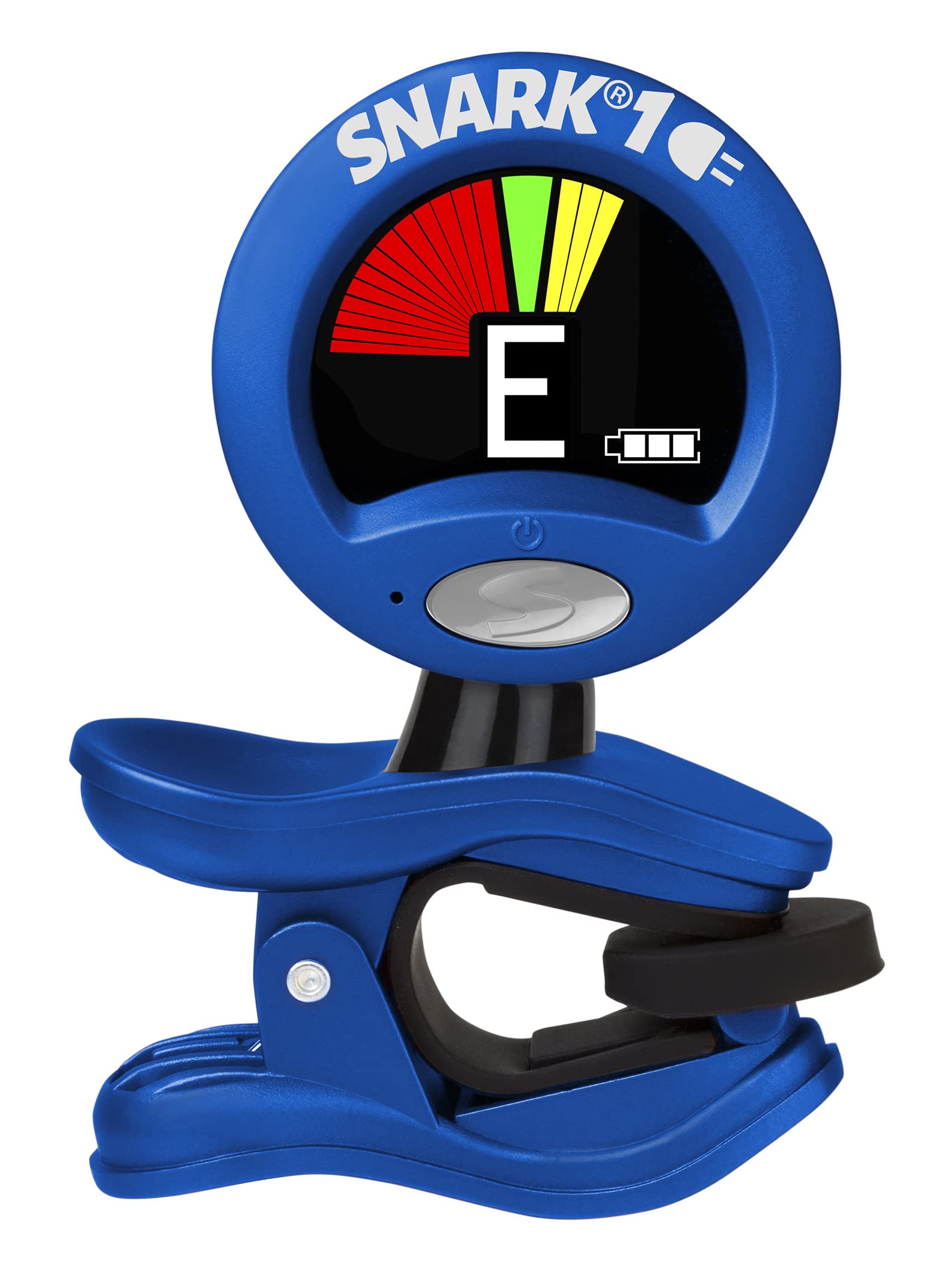 Snark SN1RE Rechargeable Clip-On All-Instrument Tuner - Blue | USB Charging | Rotating Screen | Cleaning cloth and case included