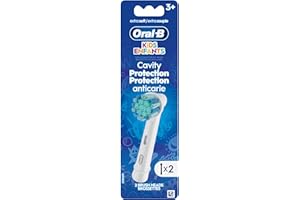 Oral-B Kids Extra Soft Replacement Brush Heads, 2 count, Cavity Protection