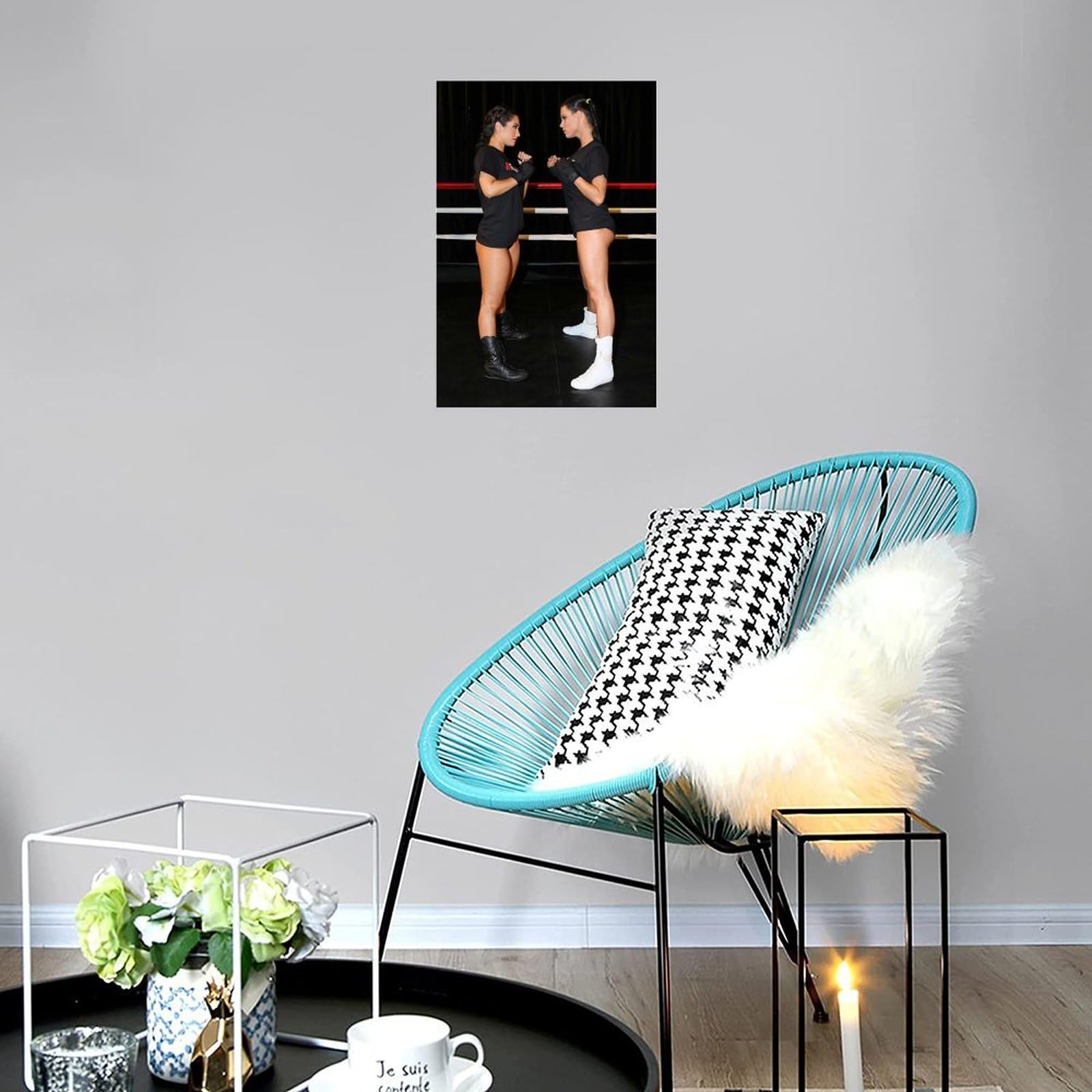 Sexy Actress Eva Lovia Peta Jensen Temptation Poster3 Canvas Print Wall ...