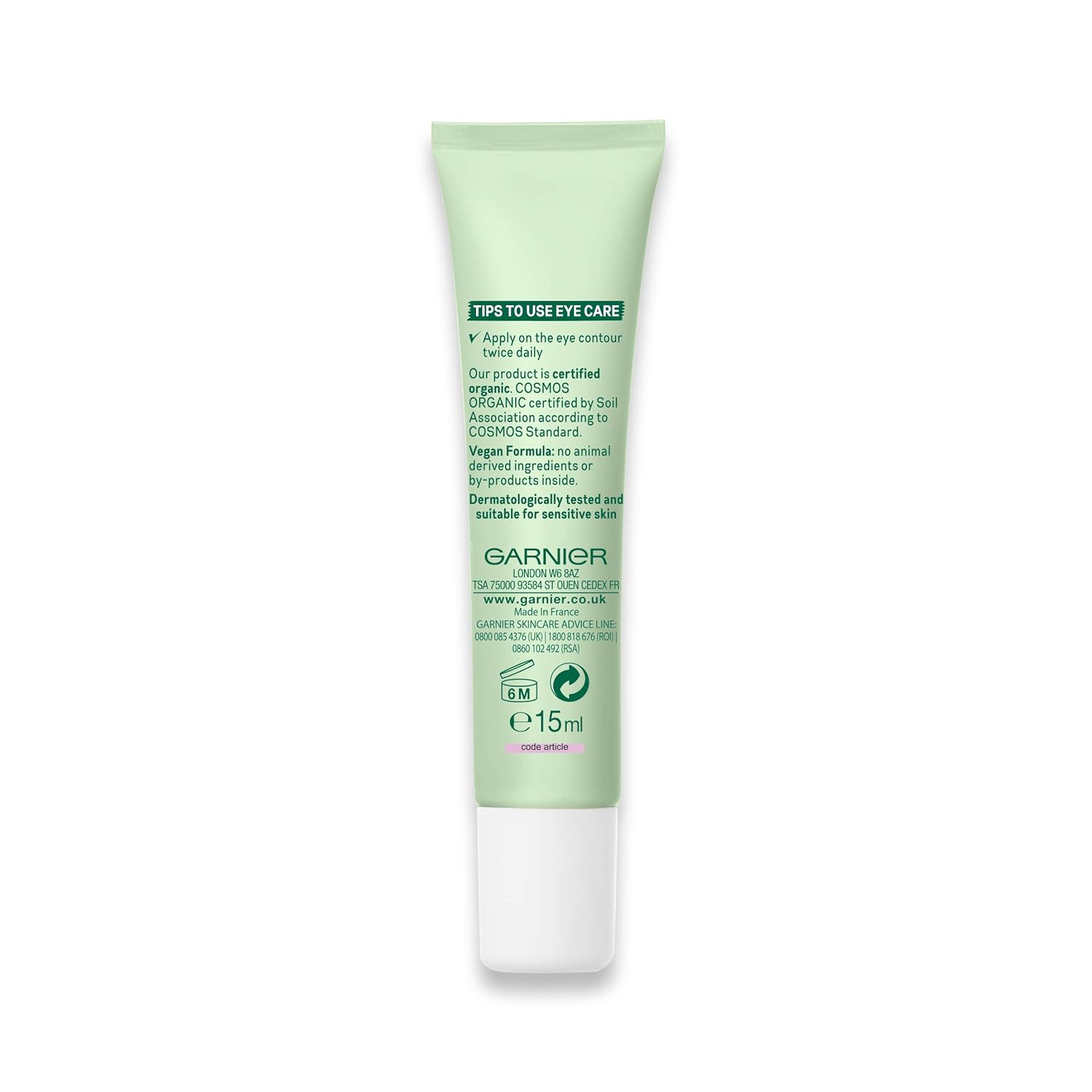 garnier lavandin eye cream