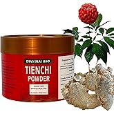 DIAN MAI HAO 100g (3.5oz) 三七粉100% Pure Tienchi Powder Pseudoginseng Notoginseng Sanqi Powder Tienchi Ginseng Powder 田七粉 1200mesh