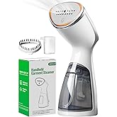 OGHom Portable Travel Handheld Steamer for Clothes, Garment Wrinkle Remover, 1000W Strong Penetrating Fabric Steamer, for Home, Office, Travel (ONLY FOR 120V) -White