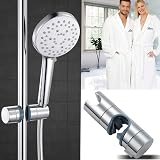 BBLIKE Shower Head Holder 18-25mm Universal Chrome Adjustable Bracket view 6