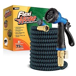 Flexi Hose with 8 Function Nozzle, 75FT