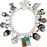 HYTAIBB Anime Cartoons Charm Bracelet Gifts for Woman Men