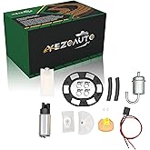 Yezoauto Fuel Pump for Honda Fireblade CBR900RR 00-07 / Interceptor 800 VFR800 98-09 / ST Series Pan-European ST1300A 03-18 / Super Blackbird CBR1100XX 99-03 Replaces 16700-MCW-D02