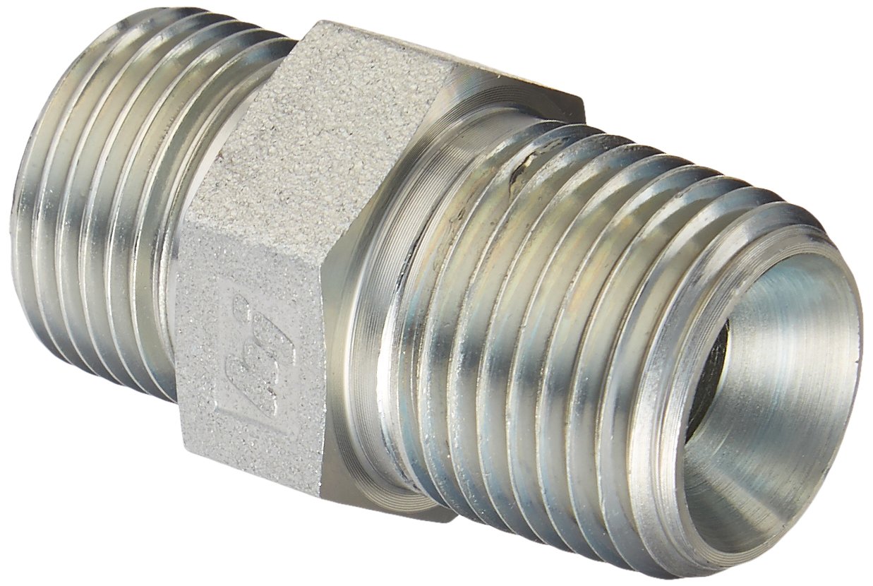Brennan Industries FS24040808 Steel Straight ORing Face Seal Fitting