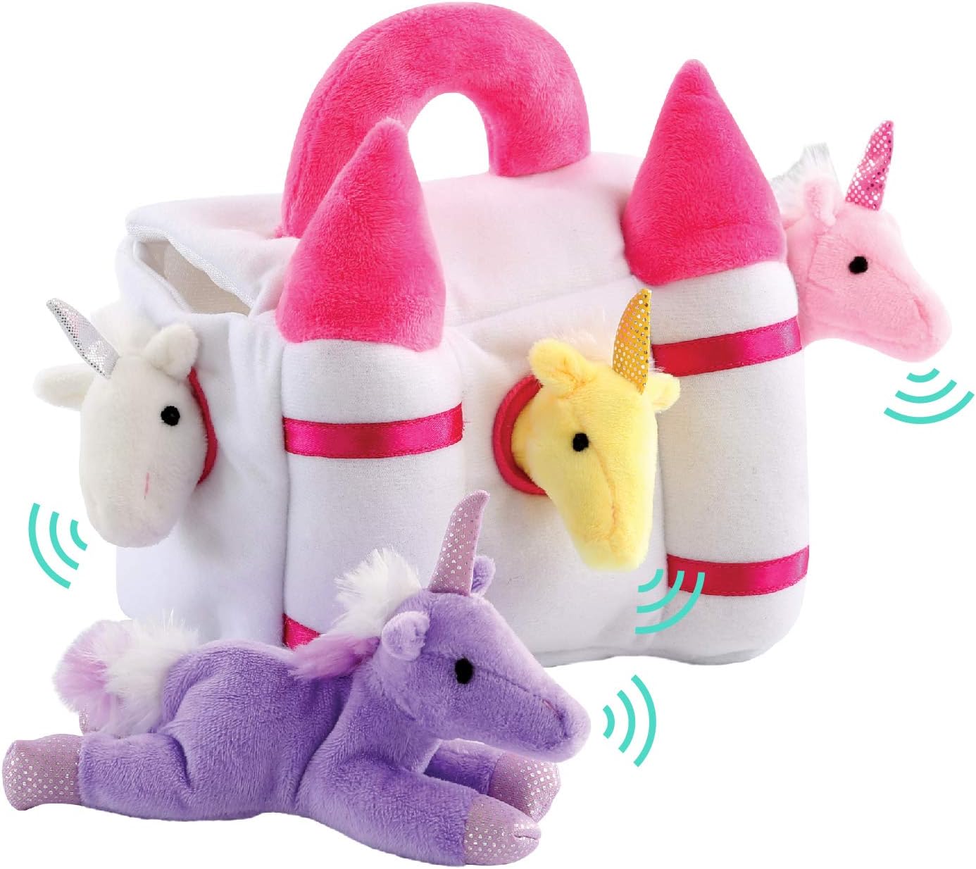 plush unicorn playset