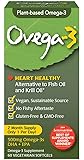 Ovega-3 Vegetarian/Vegan Omega-3, One Per Day, Dietary Supplement, Algal Oil, 500 mg Omegas, 135 mg EPA, 270 mg DHA, 60 Count
