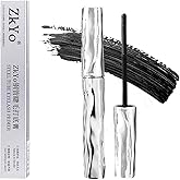 Steel Tube Eyelash Primer, Tubing Mascara,Waterproof Long-Lasting 3D Curling Eyelash Iron with No Flaking, Sweat-Proof, Lengthening, Black 0.12oz/3.5g (1pcs)