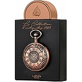 Lattafa Pride La Collection D'antiquites 1505 (Watch) Eau de Parfum Spray for Unisex, 3.4 Ounce