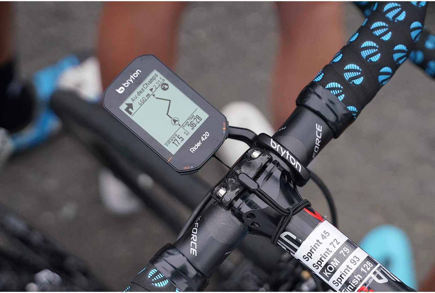Bryton Rider 420E GPS Bike/Cycling Bike Computer. 35hrs Long Battery Life, Bread-Crumb Trail with Turn-by Turn Follow Track. 5 Satellites Systems Support for Extreme Accuracy.: Electronics