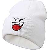 Anime Beanie Knit Hats, Winter Soft Headwear Funny Hat for Men Women Unisex